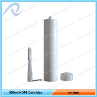 Empty 300ml Silicone Sealant Caulking HDPE Cartridge