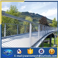 Stainless Steel Cable Mesh Bridge Fence/Anping Manufacturer