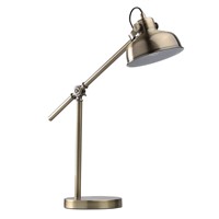 Reading Table Lamp Desk Lamp Adjustable Height Metal Sand Nickel