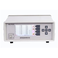 LCD Display Multi-Channel Temperature Meter Data Logger with RS232C Interface
