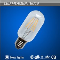 High Quality LED Filament T45 2W/4W 480lumens E26/E27/B22