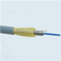 Optical Fiber Armored Indoor Cable 4,6,8,12 Cores Multimode with Braiding Strength