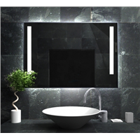 Modern Vanity IP44 Rated LED Lighted Hotel Bathroom Mirror