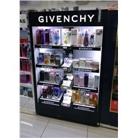 Acrylic Shelving Lighting Multi-Layer Floor Bottle Perfume Shop Display Cabinet