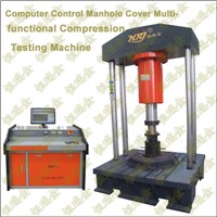 Computer Control Multifuntion Manhole Cover Compression Testine Machine