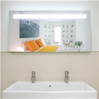 H50*W70*D2.5CM European Style Illuminated LED Backlit Bathroom Mirror