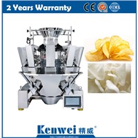 10 Heads Computer Combination Weigher for Snack Food like Chips Candy Nuts
