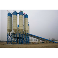 Environmental Protection Commercial Batching Plant with High Output
