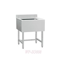 Stainless Steel Single Sink with /without under Shelf