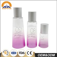 Gradient Cosmetic Plastic Bottle with Screw Cap/Flip Cap(SSH-3063)