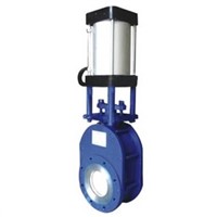 Z673H Ultra-Thin Pneumatic Double Gates Disc Discharge Valve