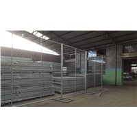 6x12ft Galvanized Temporary Industrial Security Chain-Link Fence Panel for Rental