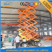 500kg Hydraulic Scissor Aerial Work Platform Height 12m