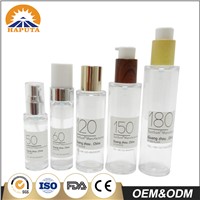 Acrylic/PS Plastic Cosmetic Plastic Bottle with Lotion/Sprayer Pump or Screw Cap
