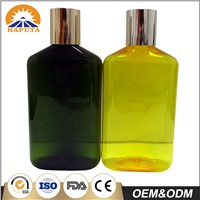 250ml Shampoo/Lotion PET Plastic Translucent Bottle with Screw Cap