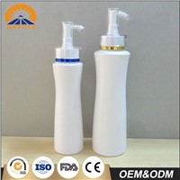 Opaque Cosmetic Lotion Pump Bottle with Transparent Cap(SSH-3008)