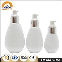 Opaque Abdominous Lotion Pump Plastic Bottle for Emulsion