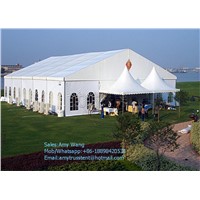 Customized Rainproof Outdoor Restaurant Tent with PVC Fabric
