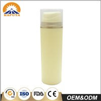 Opaque Cosmetic Plastic Airless Bottle with Cap