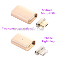 Dust-Proof Magnetic USB Charger Micro Magnetic USB Adapter for Cell Phone
