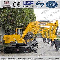 High Speed Yellow 0.5m3 Bucket Crawler Hydraulic Excavator with ISO9001 Certificate