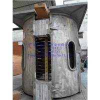 1T-Scarp Stainless Steel Induction Melting Furnace