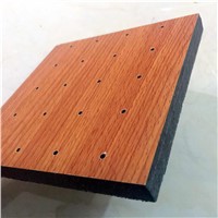 Wooden Slot Perforated Acoustic MGO Panel