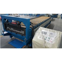 Small Corrugated Roof Panel Roll Forming Machine