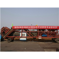 ISO Certificate Mobile Mixing Plant with High Efficiency