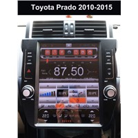 Tesla Screen Car Integrated GPS Navigation 12.1 Inch Toyota Prado 2010-2015