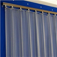 Hanging Metal Wire Mesh Curtain, Room Divider for Decoration