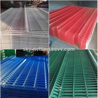 PVC Coated Fence/3D Welded Fence/Galvanized Wire Mesh Fence/Curved Panel Fence/Zoo Fence/Garden Fence