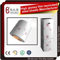 High Glossy PVC Coated Steel Sheet Refrigerator Decorative Panels