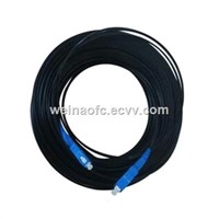 Outdoor FTTH Drop Cable Patch Cord Jumper Self-Support Style