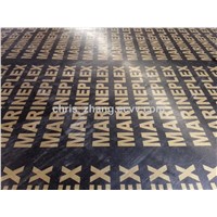 Brown &amp;amp; Black Color 18mm Marine Plywood/15mm Film Faced Plywood/18mm Shuttering Plywood with Poplar Core