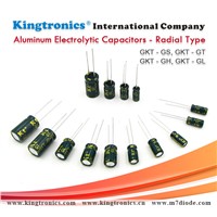 Kt Kingtronics Top 4 Radial Type Aluminum Electrolytic Capacitors