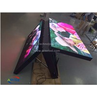 Outdoor Front-Door Service LED Display P6 P10 Double Face LED Freestanding Cabinet Sreen