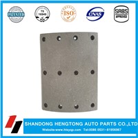 Auto Parts Non-Asbestos Brake Lining with Rivets for VOLVO Heavy Duty Truck Brake System