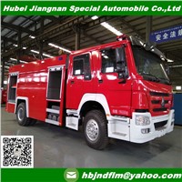 China Sinotruck 8000liters Fire Fighting Truck