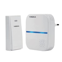 YIROKA Cordless Door Bell Front Door Bell with Remote Controller