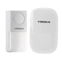YIROKA Multi Unit Wireless Doorbell &amp;amp; Wireless Doorbell Two Chimes One Button