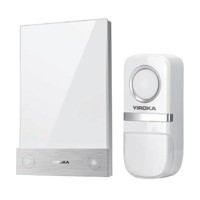 YIROKA Ring Wireless Doorbell by Honeywell Doorbell Design with 58pcs Musice for Chosen