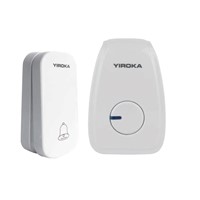 YIROKA Wireless Doorbell with Illuminated Button &amp;amp; Call Bell for Office