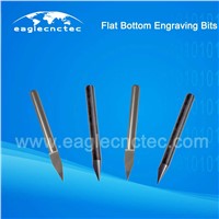 Flat Bottom Engraving Bits V Bit Conical Tools for Wood Carving