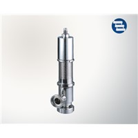 Sanitary Stainless Steel Clamped Welded Threaded Flanged End Safety Valve