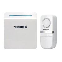 YIROKA Front Door Bell Wireless with Musical Door Chimes Use in Office Doorbell