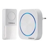 YIROKA High Quality Wireless Doorbell with Two Receivers Looks like Honeywell Wireless Door Chime