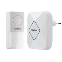 YIROKA Office Doorbell Wireless with Self Learning Code Doorbell DC12V Switch