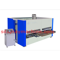 Automatic Door Panel Spray Painting Machine, High Efficiency, One Year Guarantee Period