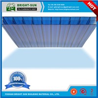 T Lexan Mokrolon Blue Multiwall Triple Wall Polycarbonate Sheet for Roof